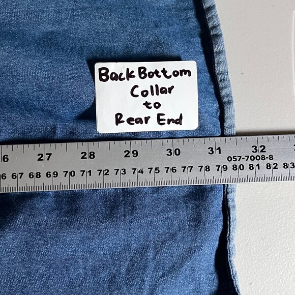 Norse Projects Anton Denim Button Down Shirt - Men's Size XL - Blue - Picture 10 of 10